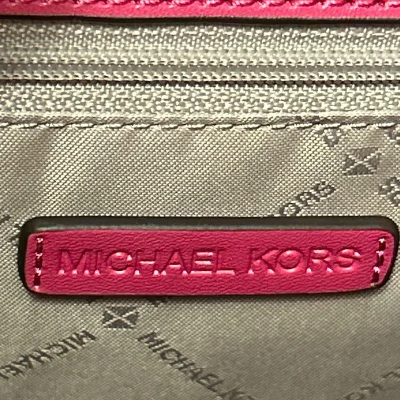 Michael Kors Pink Zebra Crossbody Bag - Picture 15 of 16